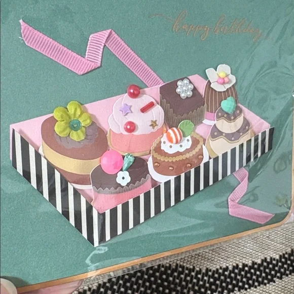 🆕Papyrus Sweet Treats Box Birthday Greeting Card - Picture 4 of 5